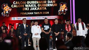 Gaya Cagub-Cawagub Jakarta Sampaikan Pernyataan Penutup Debat Pamungkas