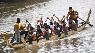 Gemuruh Kebangkitan Balap Perahu Naga di Samarinda!