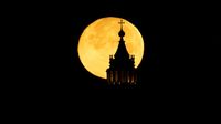 Potret Supermoon Terakhir di 2024