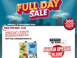 Beli Susu Kotak Jumbo di Transmart Full Day Sale Diskon Gede Banget!