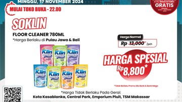 Murah Meriah! Beli Detergen di Transmart Full Day Sale Mulai Rp 8 Ribuan