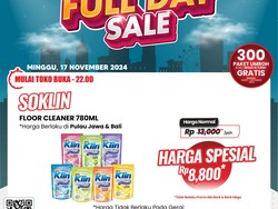 Murah Meriah! Beli Detergen di Transmart Full Day Sale Mulai Rp 8 Ribuan