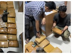 Bandar Narkoba di Lampung Ditangkap, 53 Kilogram Ganja Disita