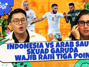 Indonesia vs Arab Saudi: Skuad Garuda Wajib Raih Tiga Poin