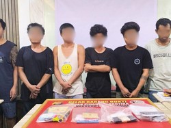 Polisi Tangkap 6 Pelaku Narkoba di Mataram
