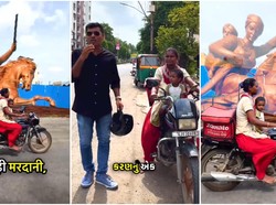 Bikin Haru! Wanita Rela Jadi Pengantar Makanan Demi Hidupi Anaknya