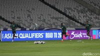 Latihan resmi tersebut merupakan persiapan Timnas Arab Saudi jelang bertanding melawan Timnas Indonesia dalam laga lanjutan putaran ketiga kualifikasi Piala Dunia 2026 zona Asia.