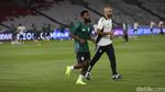 Intip Timnas Arab Saudi Jalani Latihan di GBK