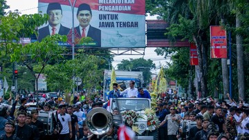 Jokowi Turun Gunung, Meriahkan Kampanye Luthfi-Taj Yasin di Grobogan-Blora