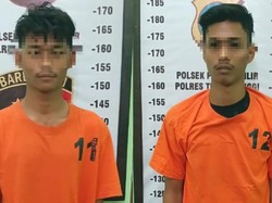 2 Pria Bersajam Curi Motor di Kos Tebing Tinggi, Uangnya Untuk Main Judi
