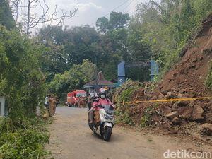 Jalan Dekso-Samigaluh Kulon Progo Tertutup Longsor, Ini Update Kondisinya