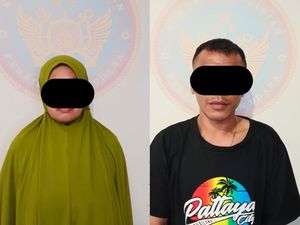 Pasutri di Batam Ditangkap Polisi gegara Jadi Agen Calon PMI Ilegal Pasutri di Batam Ditangkap Polisi gegara Jadi Agen Calon PMI Ilegal