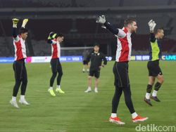 Timnas Indonesia Panaskan Mesin Jelang Melawan Arab Saudi di GBK