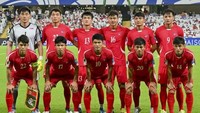 Masih dari grup A, Korea Utara menjadi tim dengan kebobolan terbanyak kedua (21 gol). Korea Utara finis sebagai juru kunci Grup A. Foto: AFP/GIUSEPPE CACACE
