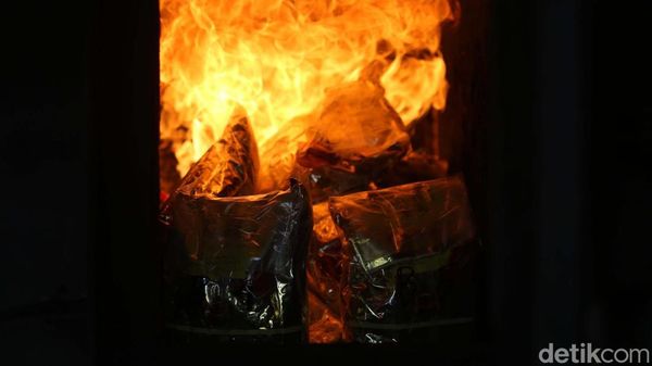 BNN Bakar 20,2 Kg Sabu