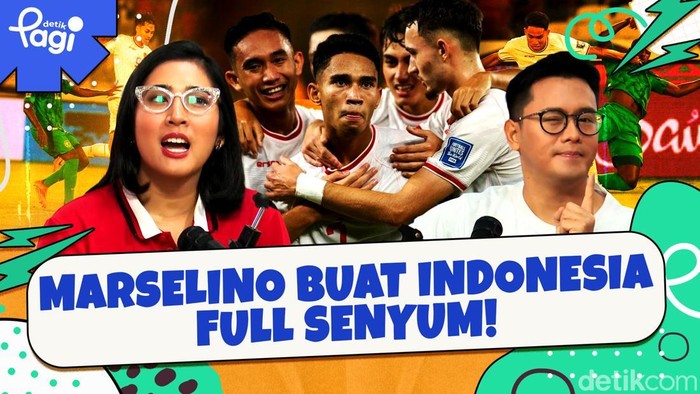 Detik Pagi edisi Rabu, 20 November 2024 membahas Marselino Buat Indonesia Full Senyum!