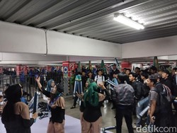 Gemuruh Pendukung Jelang Debat Pamungkas Pilwalkot Bandung