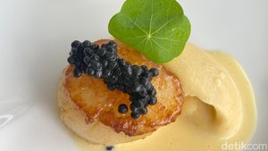 Mewah! Scallop Caviar hingga Risotto Black Truffle untuk Natal