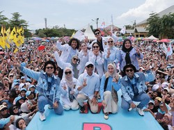 Artis Ibu Kota Meriahkan Kampanye Akbar Mirza-Jihan