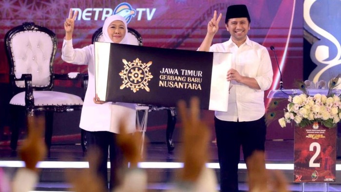 Khofifah-Emil Paslon Gubernur-Wagub Jatim nomor urut 2, Khofifah Indar Parawansa-Emil Elestianto Dardak