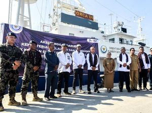 KKP Kirim Bantuan Makanan-Pakaian Senilai Rp 636 Juta ke Pengungsi Lewotobi