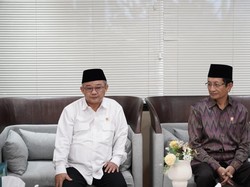 Mendikdasmen Temui Menag Bahas Percepatan Proses PPG Guru Agama, Ini Rencananya