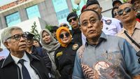 Momen Said Didu Diperiksa di Mapolresta Tangerang