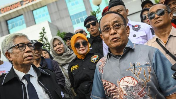 Momen Said Didu Diperiksa di Mapolresta Tangerang