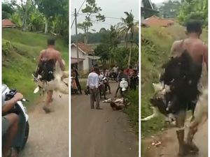 Pria Diduga Maling Ternak di Musi Rawas Diarak Warga Keliling Desa, Ini Faktanya