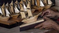 Mantap! Kerajinan Limbah Kayu dari Banten Tembus Pasar Luar Negeri