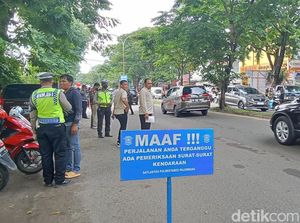 Razia Gabungan di Palembang, 22 Kendaraan Ditilang Razia Gabungan di Palembang, 22 Kendaraan Ditilang