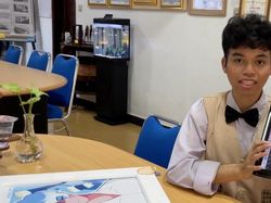 Cerita Tala, Siswa SLBN yang Pandai Menggambar hingga Karyanya Kantongi 2 HAKI
