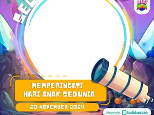 10 Twibbon Hari Anak Sedunia 2024, Dirayakan 20 November 10 Twibbon Hari Anak Sedunia 2024, Dirayakan 20 November