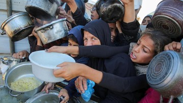PBB Sebut Sepertiga Warga Gaza Tak Makan Berhari-hari