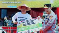 Kapolri-Panglima TNI Beri Bantuan, Dukung Program Ketahanan Pangan di Jatim