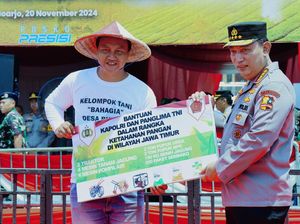 Kapolri-Panglima TNI Beri Bantuan, Dukung Program Ketahanan Pangan di Jatim