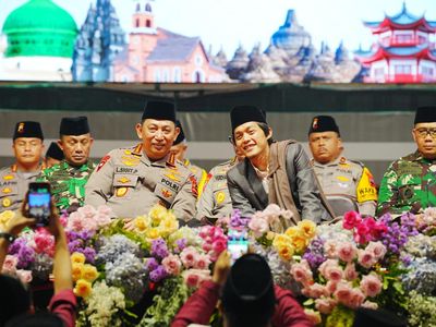 Momen Kapolri Ikut Doa Bersama, Serukan Pilkada Damai di Jateng