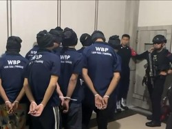 15 Napi Sumsel Dipindah ke Lapas Super Maximum Security Nusakambangan