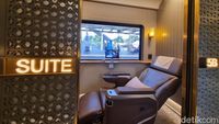 Menjajal Duduk di Compartment Suite Class, Kelas Tertinggi KAI
