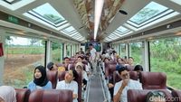 Menaiki Kereta Panoramic, Memandangi Sawah hingga Langit Tanpa Hambatan