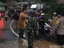 Hujan Deras Picu Longsor-Banjir di Sukabumi, 79 Warga Terdampak