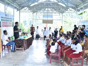 Waka MPR Abcandra Gelar Uji Coba Program Makan Bergizi Gratis di Donggala