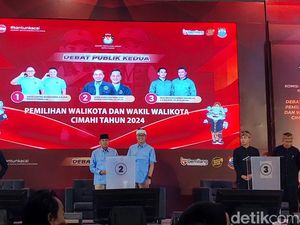 Debat Pamungkas Pilwalkot Cimahi, Pendukung Lebih Berisik dari Paslon