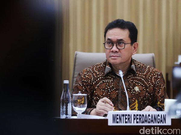 Momen Mendag Dicecar soal Banjir Barang Impor Ilegal di Komisi VI DPR