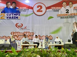 Ribuan Emak-emak di Semarang Deklarasi Dukung Yoyok-Joss