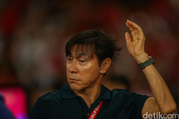 Shin Tae-yong, Indonesia vs Arab Saudi