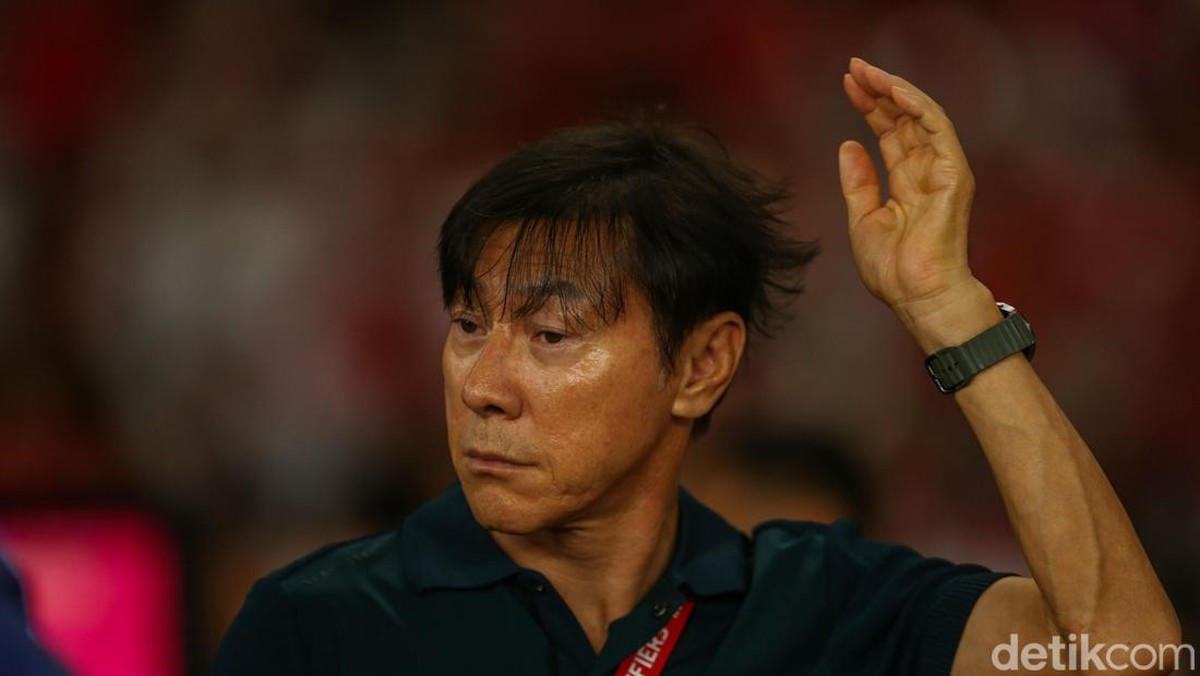 Shin Tae-yong dipecat Ulsan HD.(Rifkianto Nugroho/detikSport)