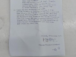 Tulisan Tangan Tom Lembong Dijadikan Bukti Praperadilan, Ini Isinya
