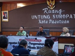 Diskominfotik Kota Pasuruan Gelar FGD Tangkal Hoaks Selama Pilkada