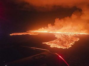 Gunung Berapi Islandia Bangun dari Tidur Panjang Selama 800 Tahun